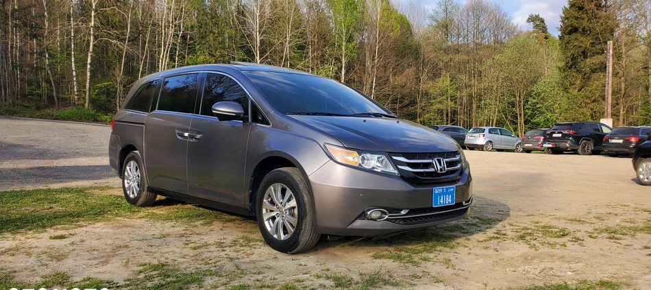 Honda Odyssey cena 74999 przebieg: 155000, rok produkcji 2016 z Byczyna małe 137